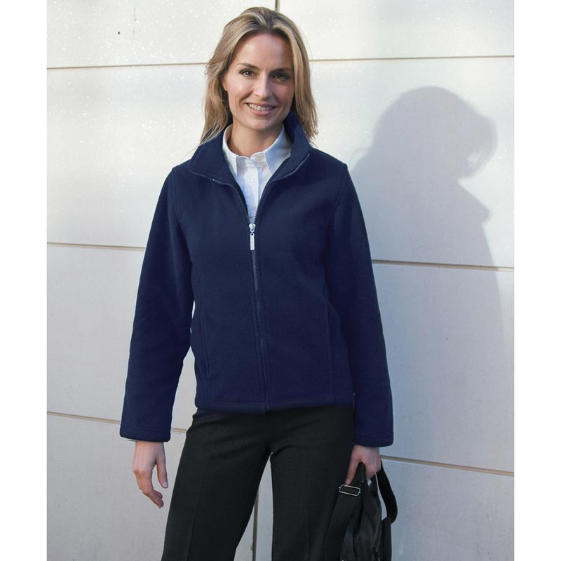 Women's microfleece jacket - Navy XS